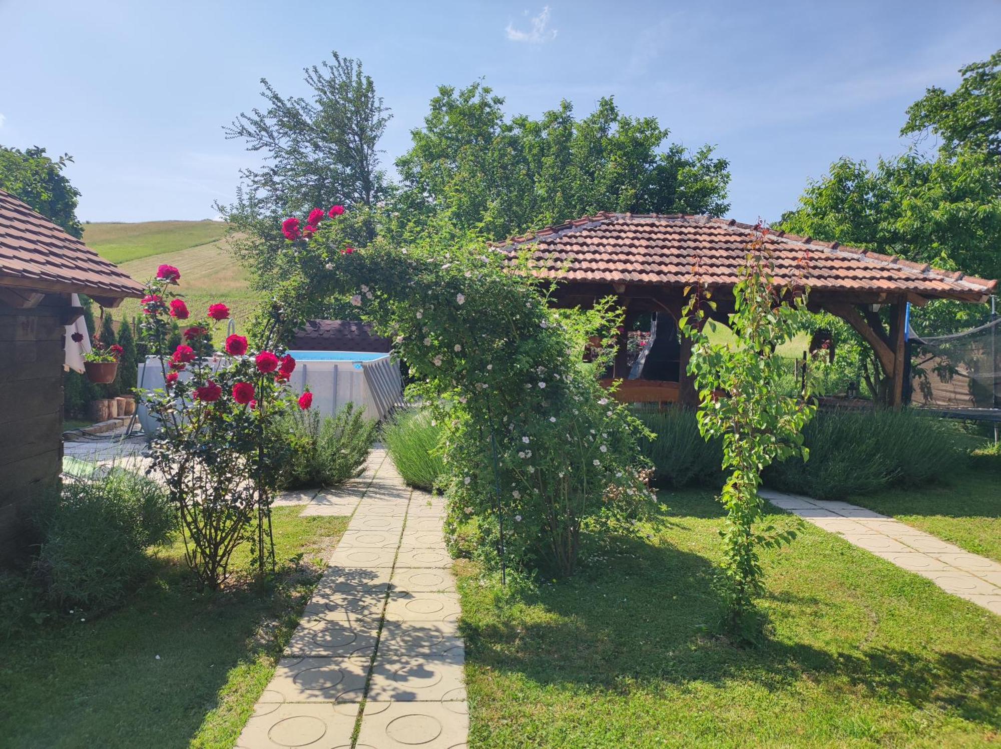 Hotel Pod Orehom Drvena Kuca I Sauna Krapina Exterior foto